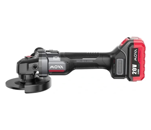 MOVA szlifierka kątowa bezszczotkowa pg125k 20v 900w 125mm (ba - 1585835 - zdjęcie 2